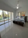 Caribbean style villa directly on the beach