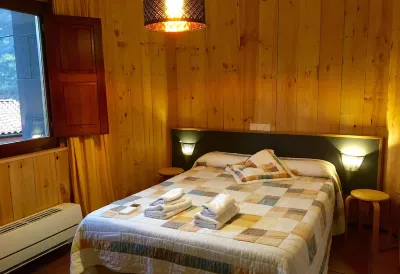 Accommodation in the mountains. Jacuzzi. Picos de Europa. Asturias. Cangas de Onis.