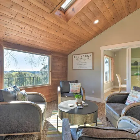 Picturesque Farmhouse on Working Almond Ranch