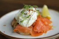 The Harcourt Arms - breakfast