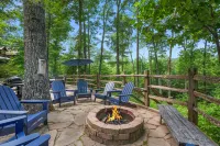 Charming Cabin Retreat with Fire Table and Horseshoe Game - Cozy Sanctuary