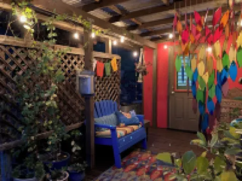 Topanga Canyon Hippie Creekside Trailer