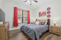 Luxury Awaits at the Wooded Bliss Cabin of Lake Travis