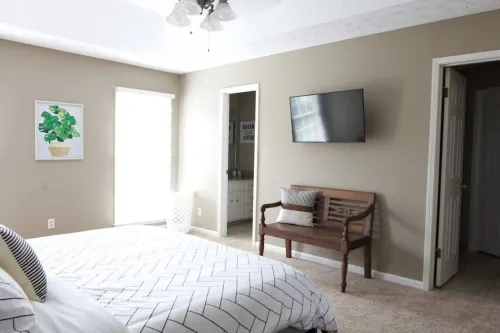 Expansive Backyard and Modern Finishes - Charming Family Haven Hotels in Montgomery