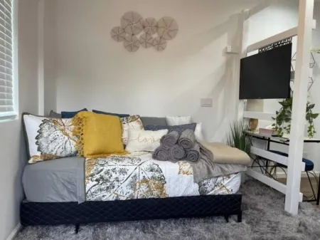 A complete studio with everything that you need