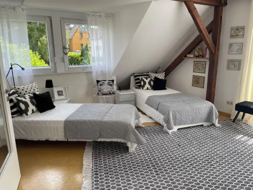 A Beautiful Vacation Home with Garden, Terrace and Parking, (1 to 6 Pers Hotels in Kastellaun