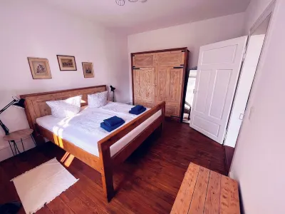 Cozy 2 room apartment in the old spinning mill Hotels near Lidl