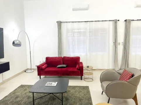 Appart 2chambres/2 Salles de Bains à 2mn du Rotana