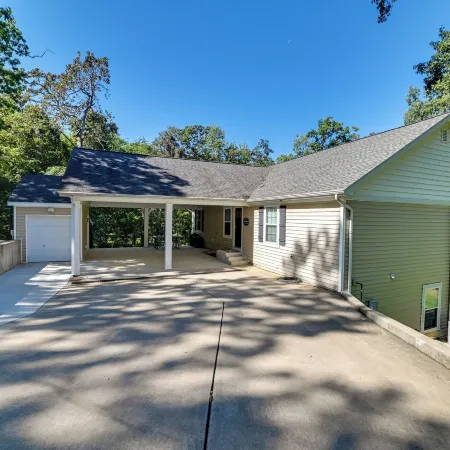 Lakefront Gilbertville Haven w/ Private Boat Dock!
