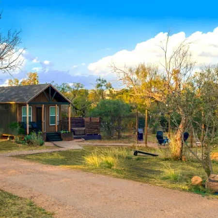 Charming Cabin w/ Hot Tub in the Heart of the TX Hill Country