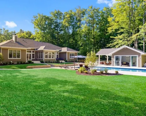 Premier Estate-9 Bedrooms-Pool House, Pool, Hot Tub, Movie Theater, 3 Game Rooms Hotels in Casco Township
