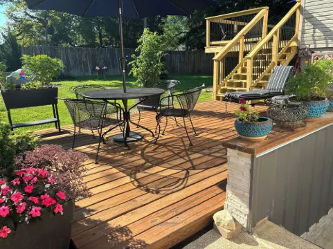 Bloomington Indiana Rental- 2BR/1BA Apartment on ground floor of duplex