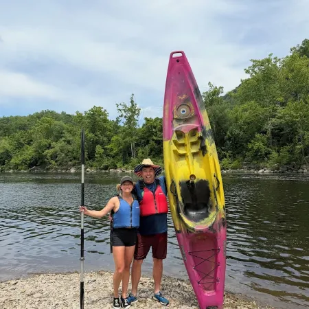Getaway and relax!  Enjoy the James River with mountain views!