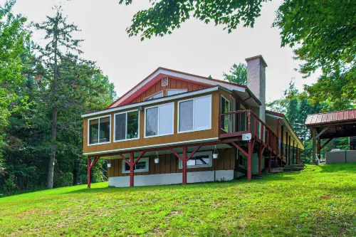 Pond & Snowmobile Trails On-site: Errol Escape! - 4-Star