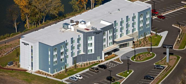 Courtyard Appleton Riverfront Hotels in Outagamie County