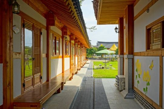 한옥 숙소 전경