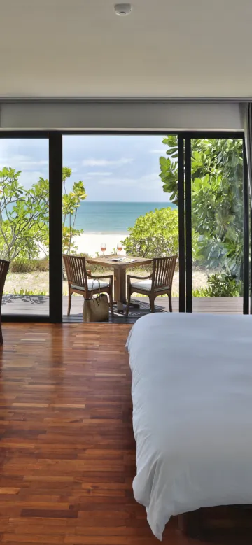 สวีทพาวิลเลี่ยนริมชายหาดหนึ่งห้องนอน