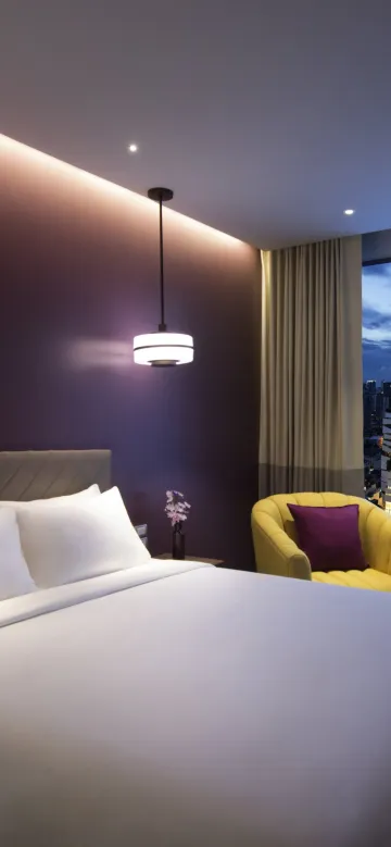 ห้องซูพีเรียร์ เตียงคิงไซส์ พร้อมวิวเมือง