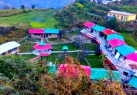 Bamboo Junction Resort - Kanatal, Valley & Mountain View