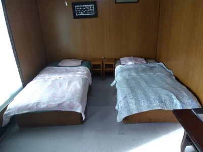 The Entire Building is Reserved for One Group Per Hotel a Minamifurano