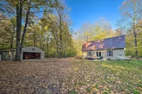 Secluded & Rural Frederic Home w/ Barn on 25 Acres