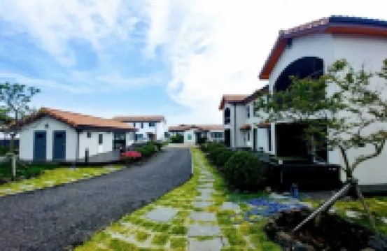 Morning of Bijarim Pension Jeju 鄰近比亞拉姆森林的酒店