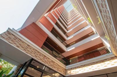 スタンダードツインルーム セミダブルベッド2台 禁煙 ゾンク博多の写真