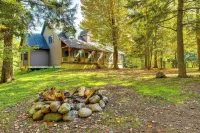 Private Deck and Fire Pit Adirondack Family Home