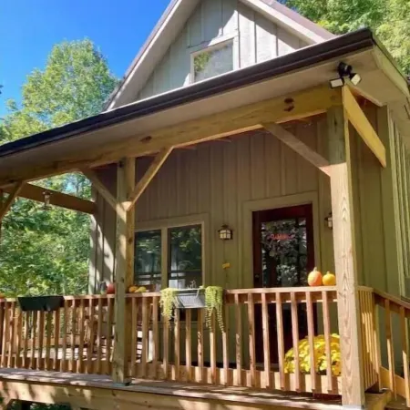 Whimsical Creekside Cabin