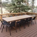 Two story authentic log construction home, built in 1936 with two fireplaces.