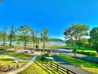 Escape to “Studio A Lake, Pool, Splash Pad, Hot Tub, Kayaks, Fire Pit, Etc