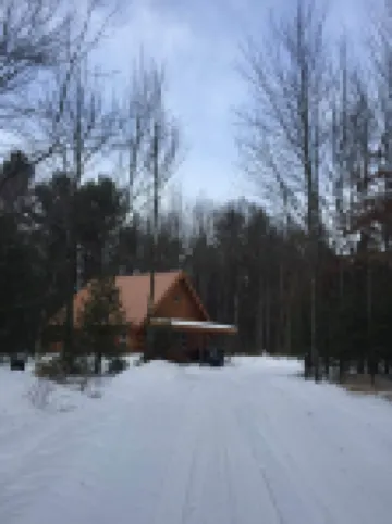 Copper Cabin offers peace and privacy in the woods!