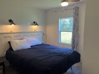 Relax and unwind at the Cozy Cabin on Heaton Lake.