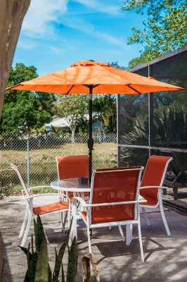 Free Heated Pool_ 3mi to Beach_W/D_ Game Room_ King Bed_ Bikes_ Lake View