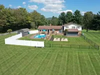 Spacious Mountain Retreat – Sleeps 12 – Pool, Hot Tub, Peaceful & Beautiful! Hotels in Smyth County