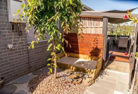 Bellarine getaway close to the beach, deck, BBQ, WiFi. Pet friendly Отели в г. Керльюис