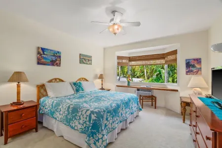 Kauai Paradise: oceanview 2-bedroom condo with AC and private lanai