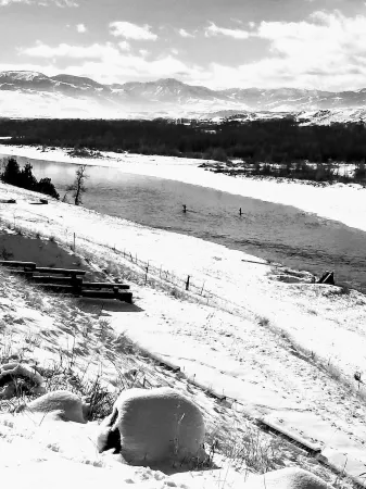 Riverfront property with the best views in Paradise valley!