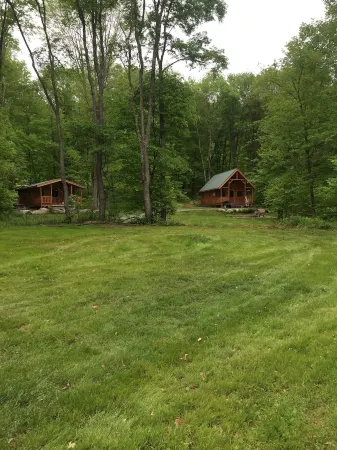 Maple Leaf Charming Log Cabin in the Woods Upgraded with Fiber Optic Internet