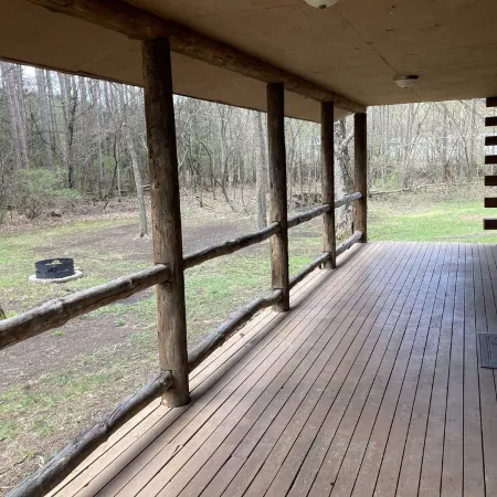 Newly remodeled log cabin next to beautiful Wisconsin River- Rivers Edge Cabin
