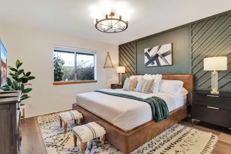 JT Desert Hideaway, Fire Pit, Outdoor picnic, King Bed Отели в г. Туэнтинайн-Палмс