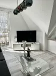 Apartment with a view of the dyke for up to 4 people. -Turquoise