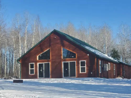 Newer Construction Cabin - Waterfront, Wooded, on Atv/Snowmobile Trails