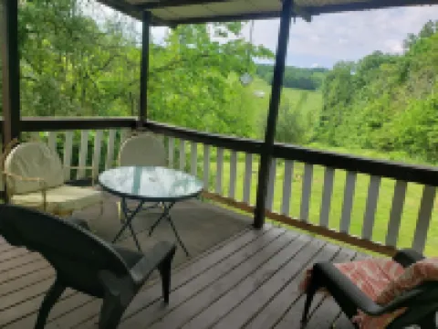 Quiet 2 bedroom A-frame cabin located 5 miles from East State Street.