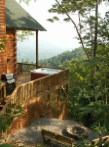 HAWKS RIDGE HIDEAWAY- Luxury Cabin & Great Get-Away! Amaazing view!