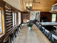 Family Chateau w stream, 12 acres, close to ATV, Snowmobile, trails- Hayward WI