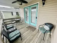 Sandy Feet Retreat-1/2 Block to Beach, Pet Friendly, Wi-Fi & Optional GC Rental