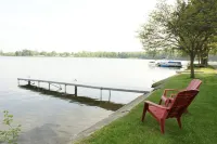 Lake side country home