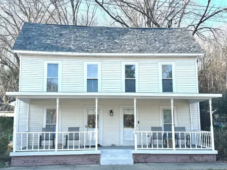 Newly renovated 1890’s home in downtown Milltown beside the Blue River!