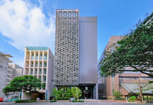 현대적인 호텔 외관